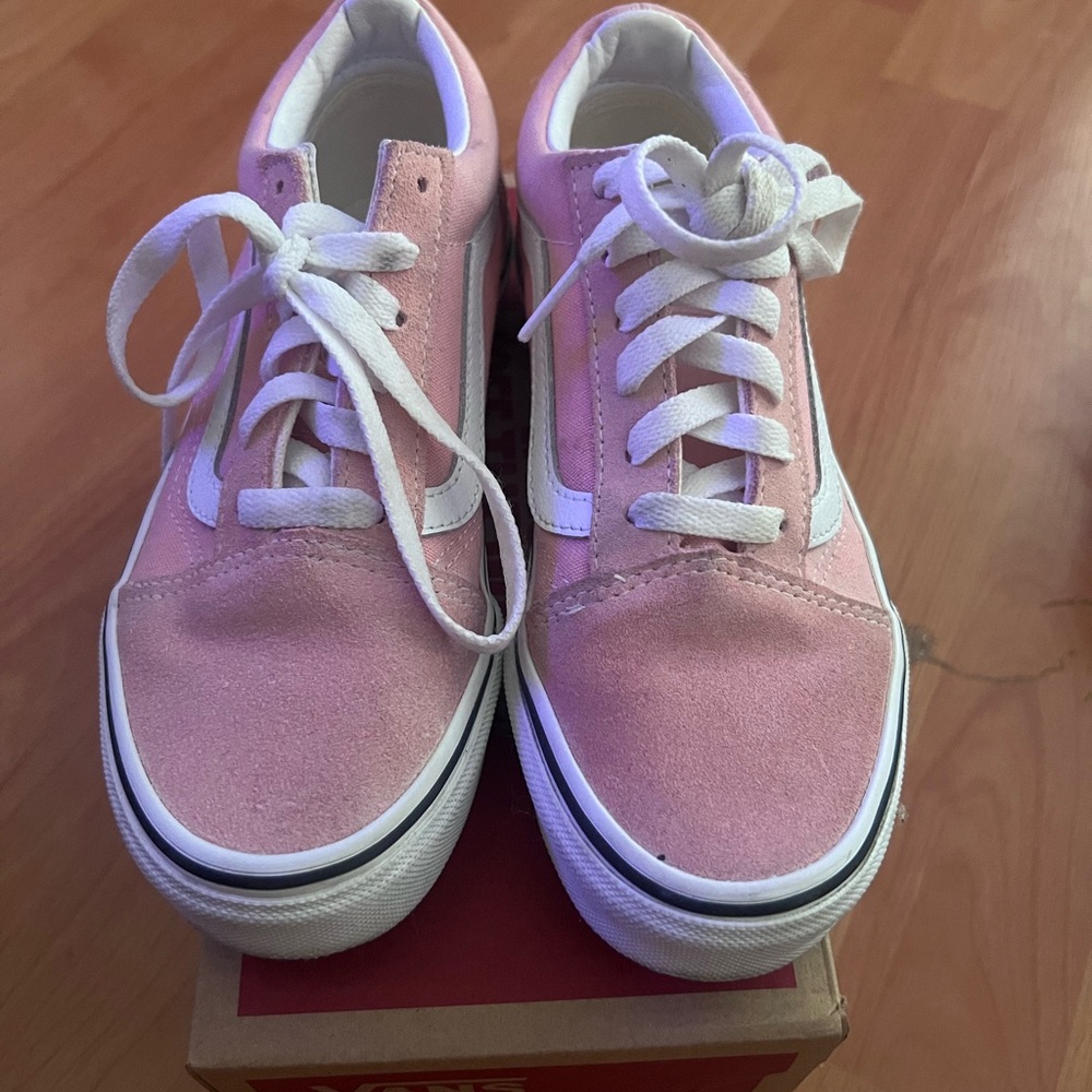Pink girl vans